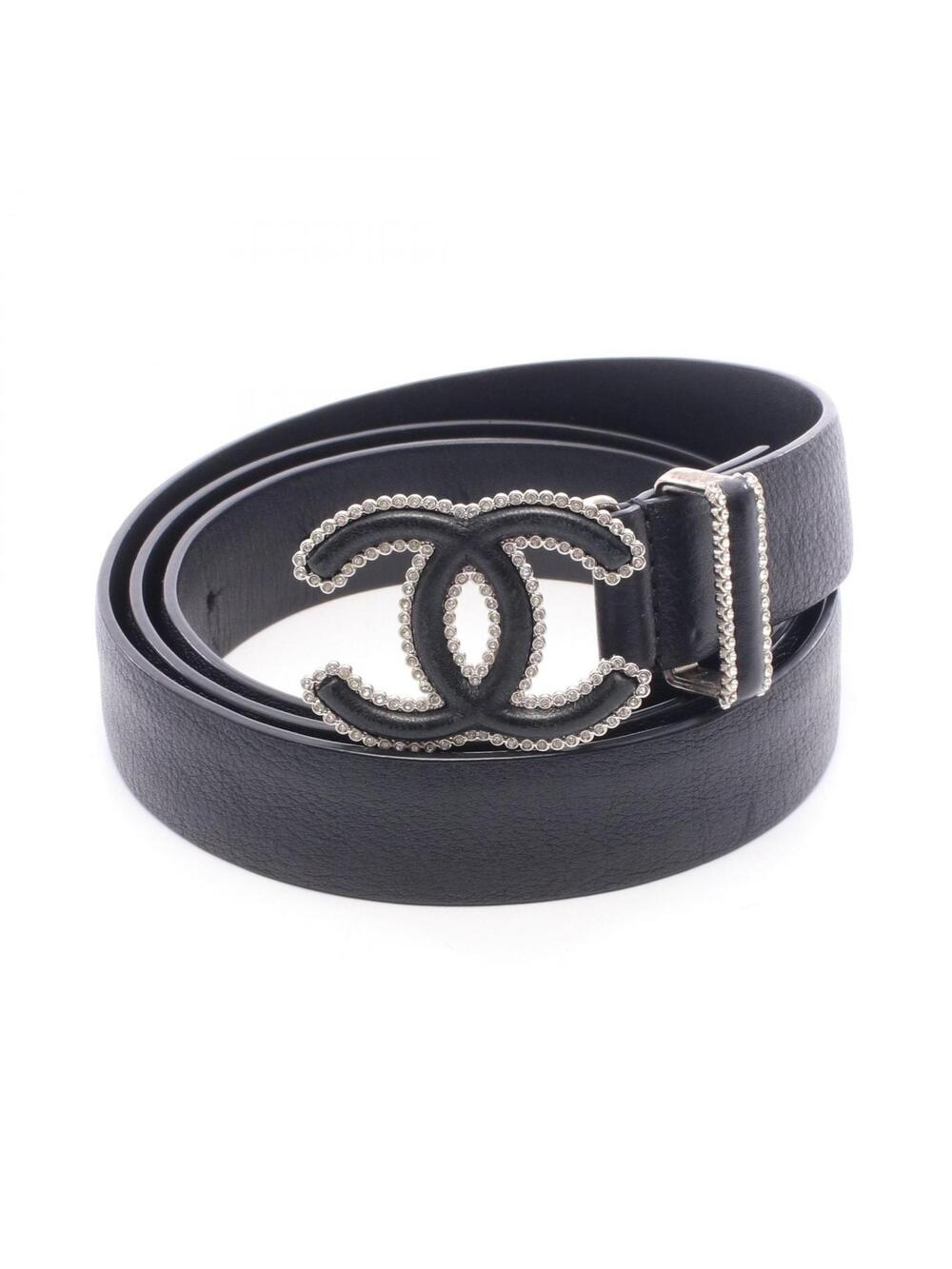 Chanel Coco Mark Rhinestone Belt #360116C12B